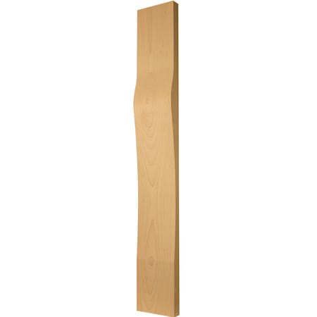 34 1/2 X 5 X 1 3/4 Narrow Revival Pilaster In Soft Maple